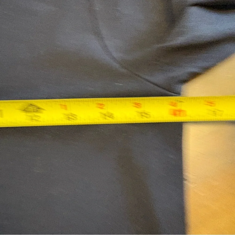 Eileen Fisher Petite Small SP Stretch Jersey Knit Jewel Neck Dress Black Midi - Picture 8 of 9